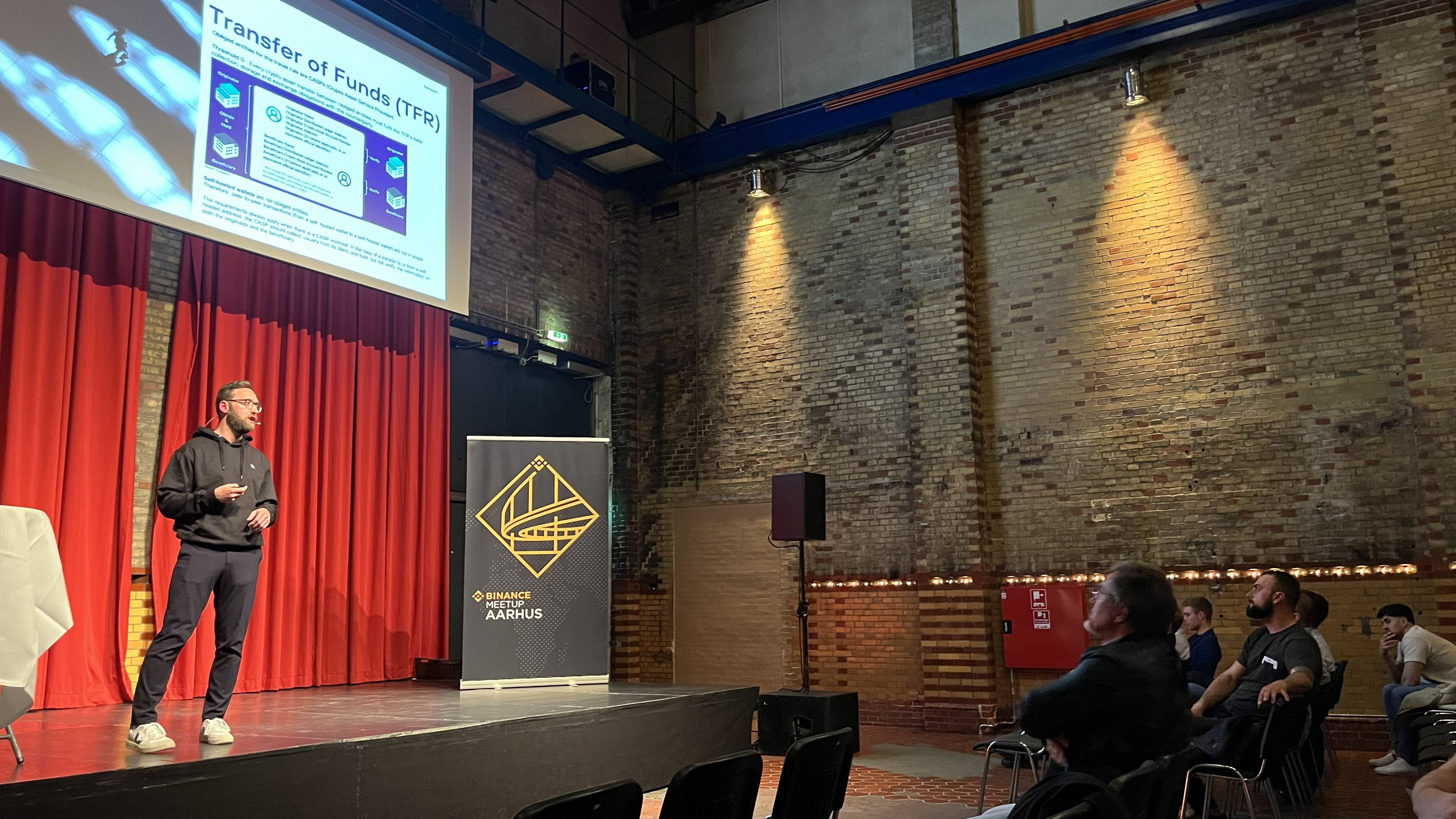 Sebastian Heine at speaking engagement